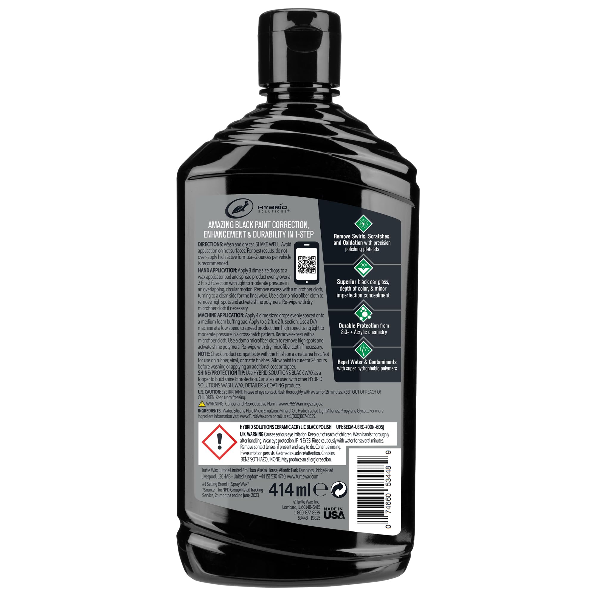 Turtle Wax in garage detailing scene showing professional-looking finish at home