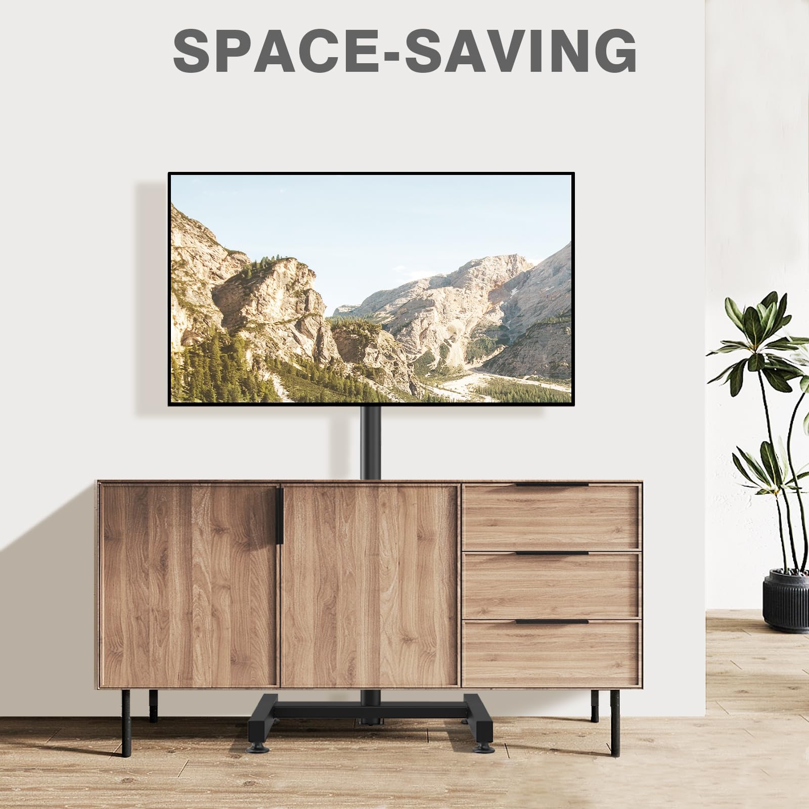 TVON in a studio presentation setup showing professional display flexibility benefit