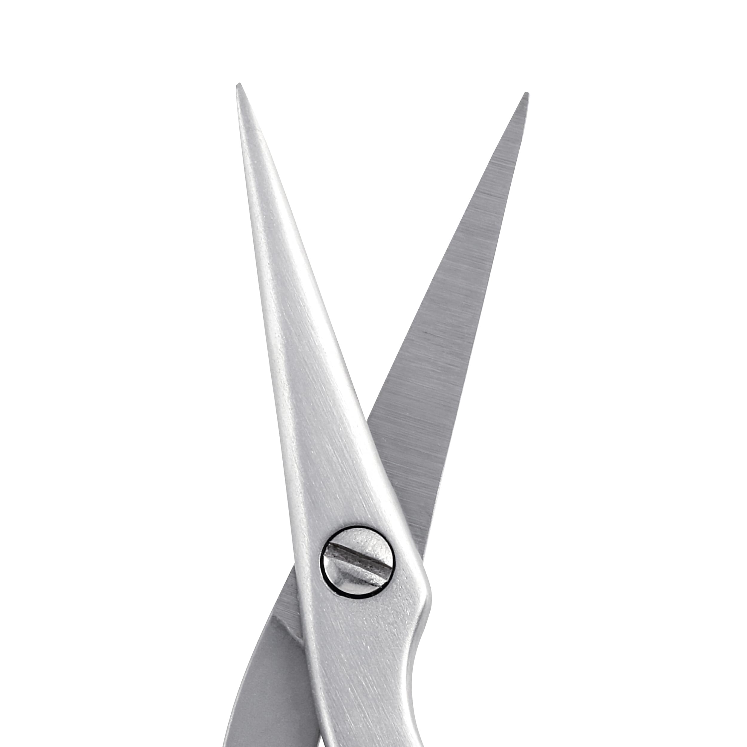 Tweezerman closeup of precision blades for clean eyebrow trimming and accuracy
