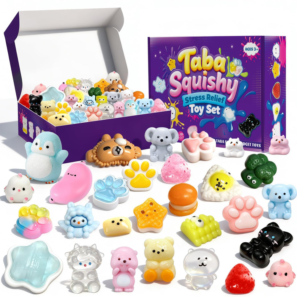 Tylices front packaging showing full boxed squishies set and cards, ideal gift