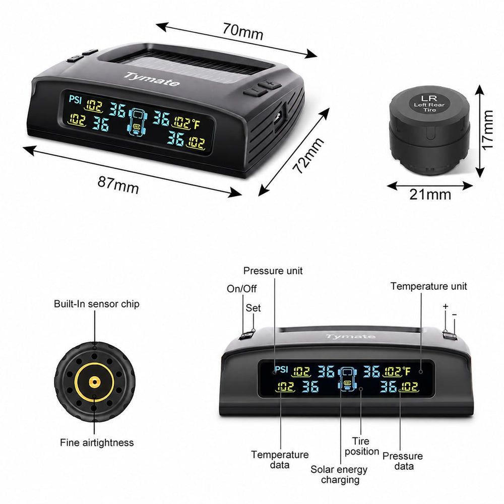 Tymate repeater compatibility diagram illustrating extended signal for long trailers
