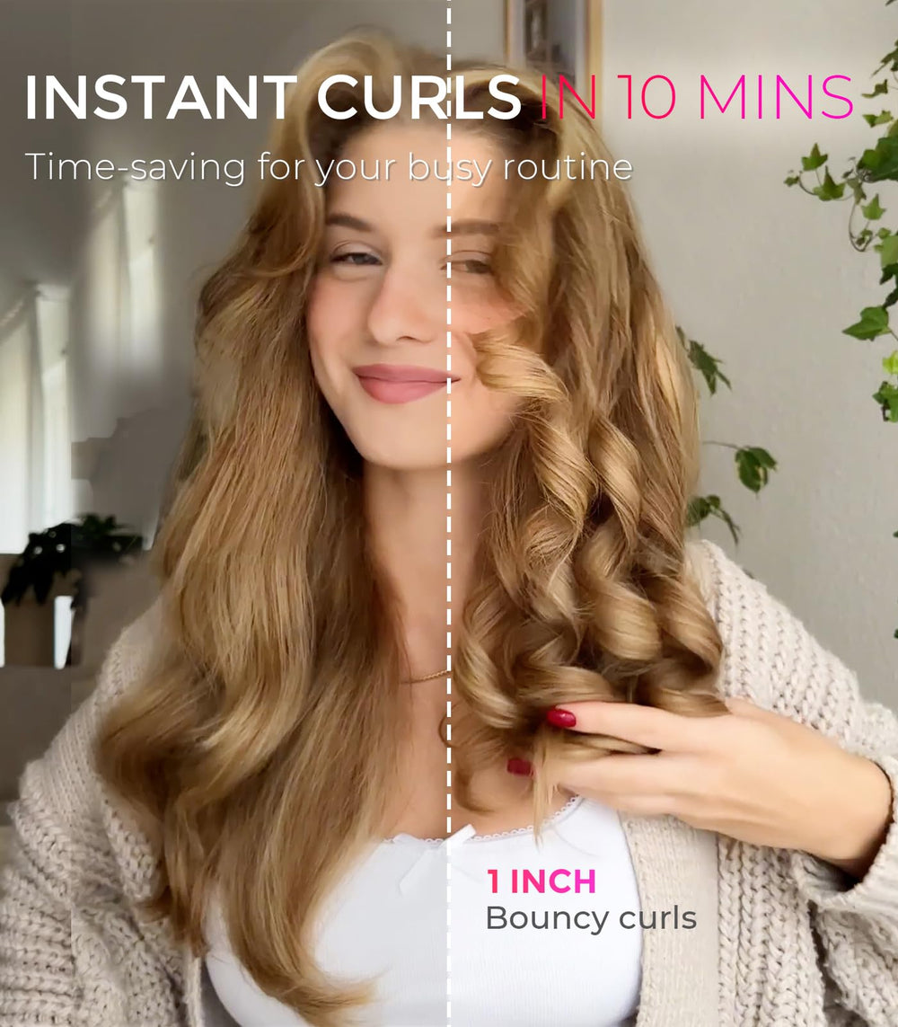 TYMO CURLPRO hair slot detail showing 0.3-inch guide for tangle-free styling
