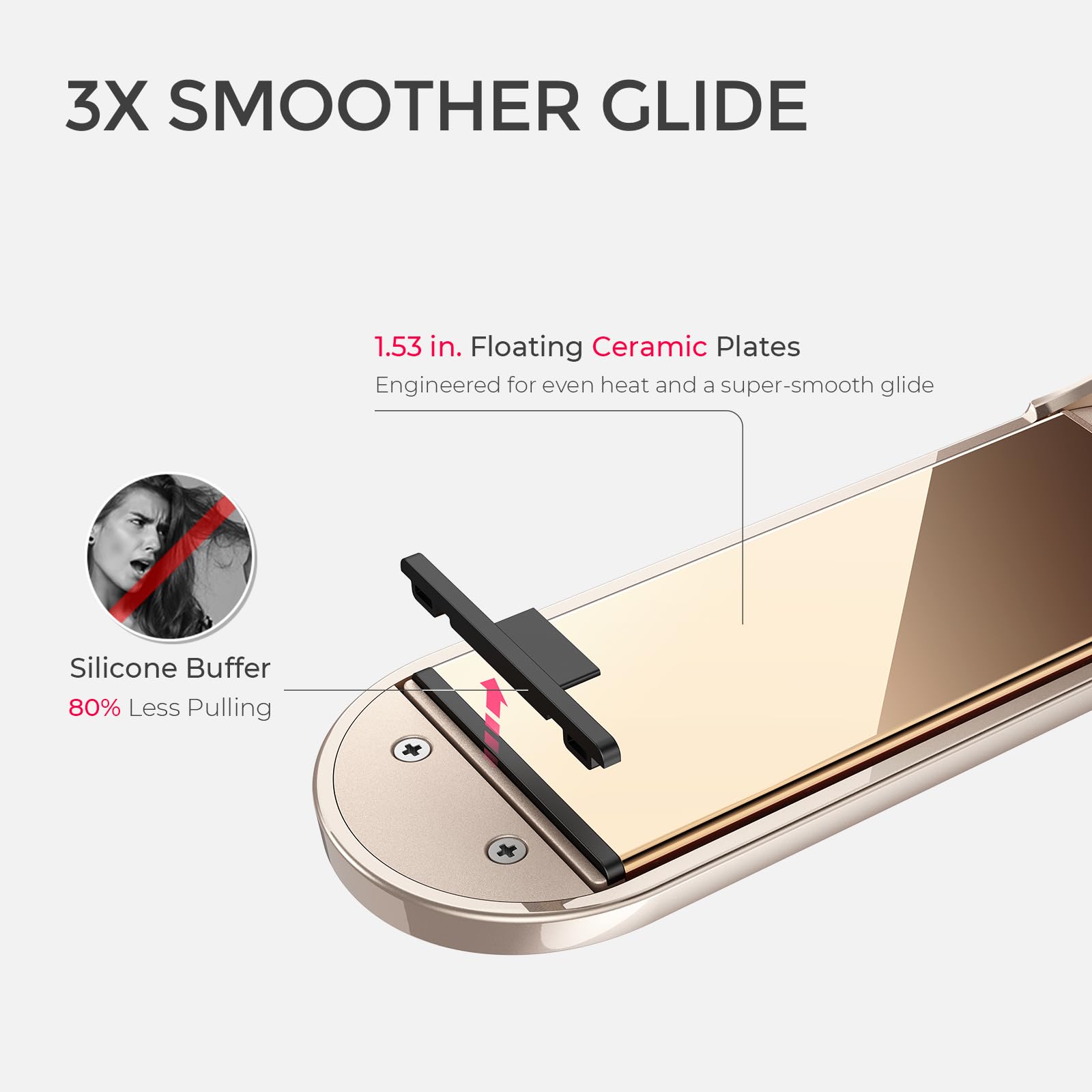 TYMO beside ruler size comparison for portable, travel-ready benefit