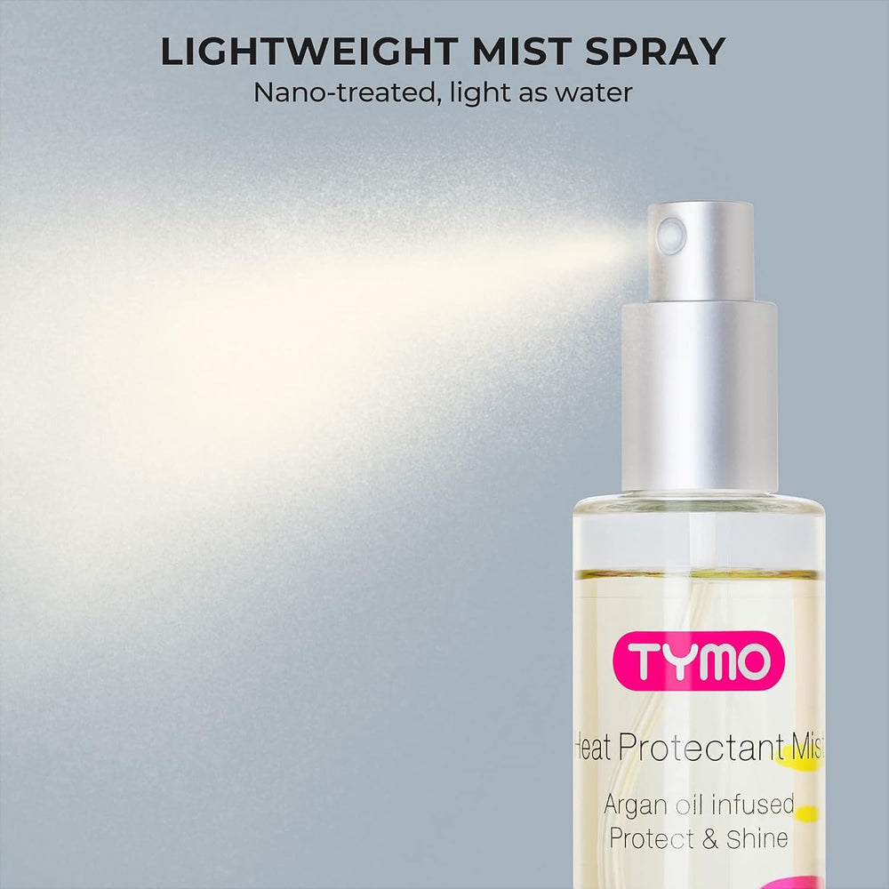 TYMO next to common bottle showing compact size and convenience