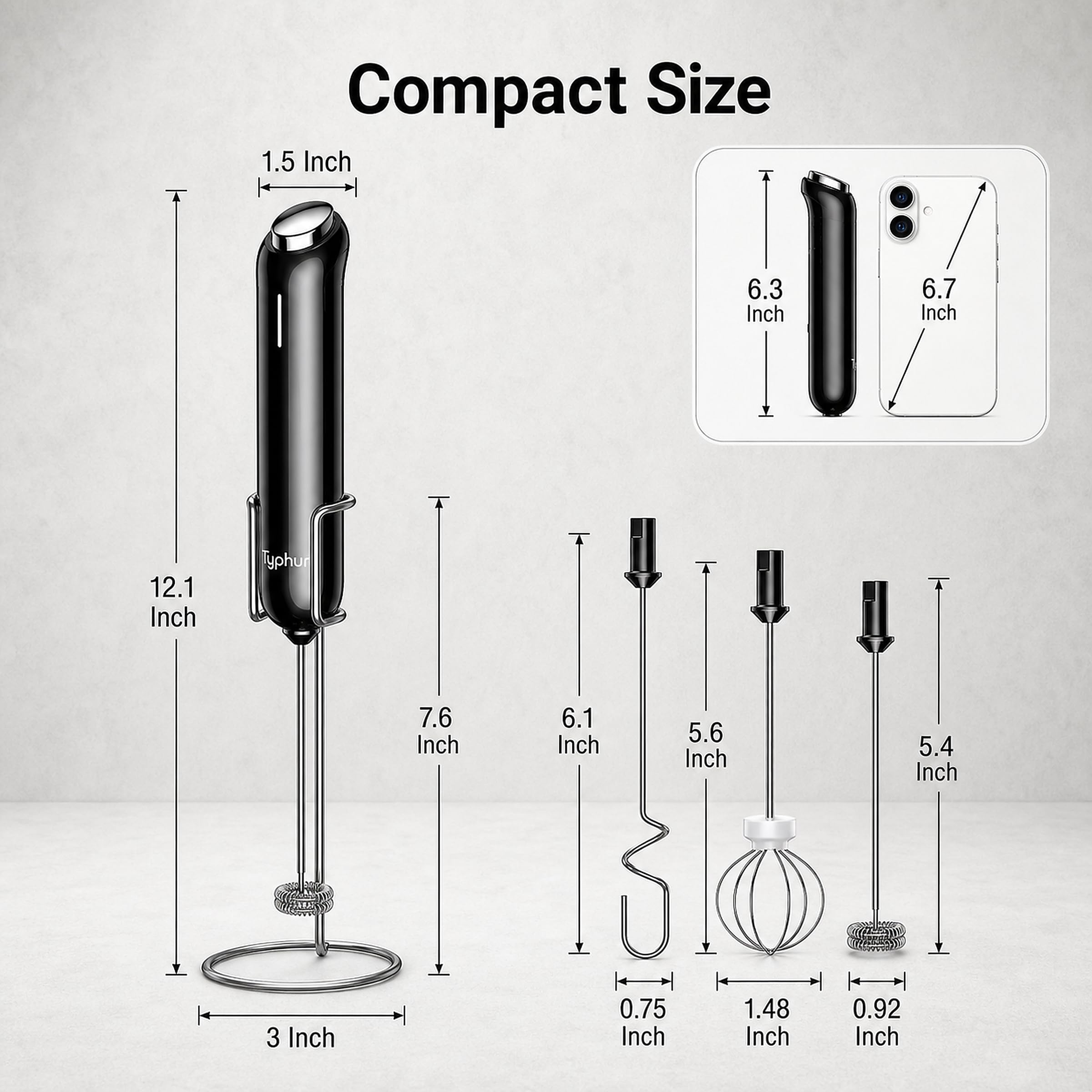 Typhur InstaWhisk in modern kitchen setting showing everyday convenience benefit