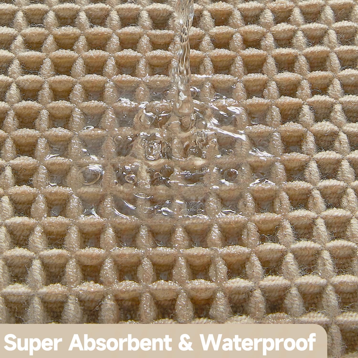 TYUU folded mat demonstrating easy storage and durable weave for long-lasting use