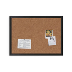 U Brands black wood frame detail highlighting clean edge and stylish durability benefit