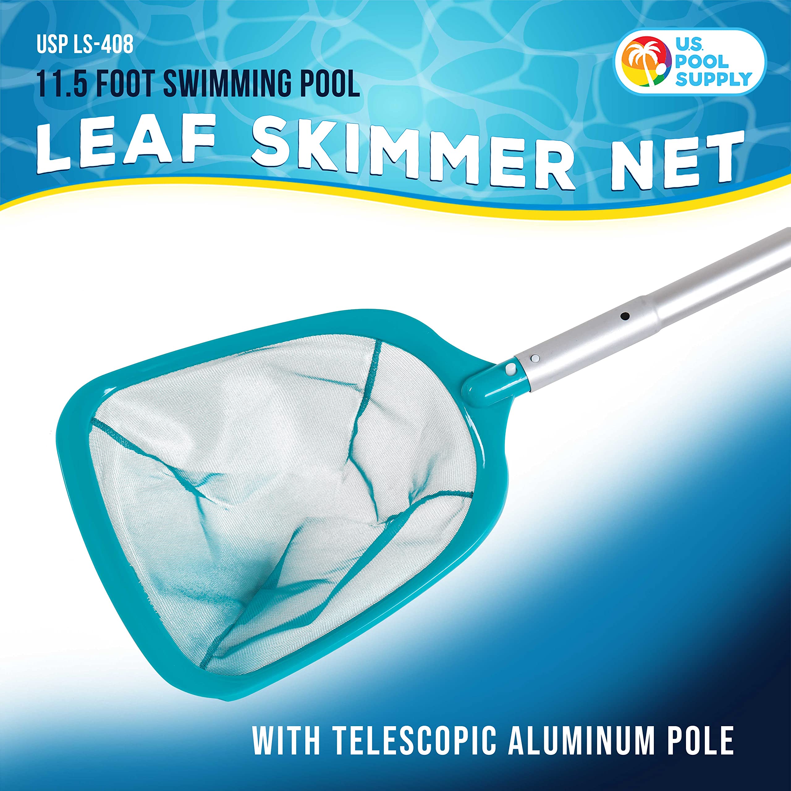 U.S. Pool Supply close-up of ultra-fine mesh capturing tiny debris for cleaner water