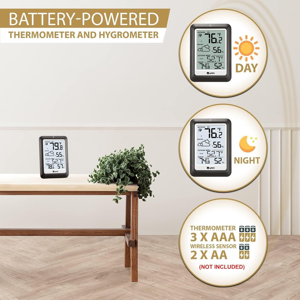 U UNNI wall-mounted lifestyle in living room, discreet metal-black unit blending with decor