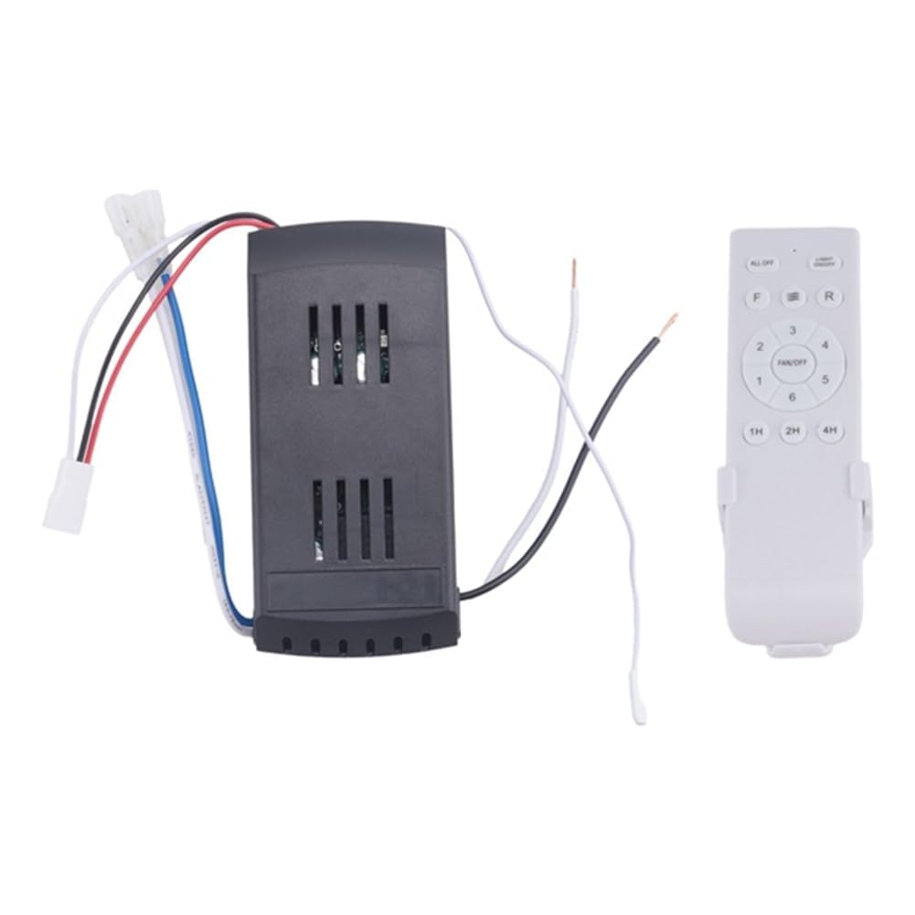 uaelua front view of receiver and remote showing compact kit and easy installation benefit