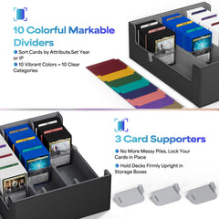 UAONO magnetic closure detail securing cards during transport