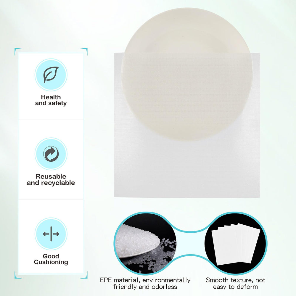 UEIVEDOS stacked foam sheets highlighting thickness for layered protection benefit