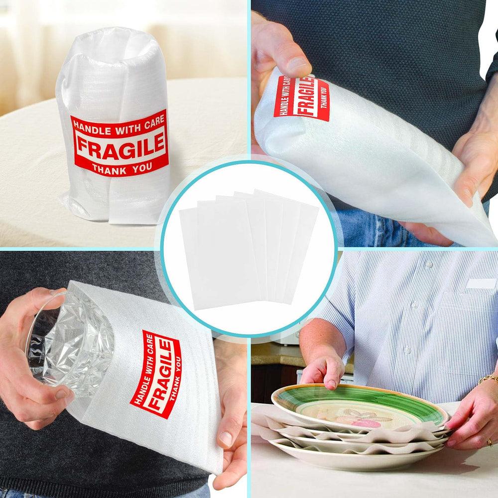 UEIVEDOS fragile stickers on sheet ready to label boxes for careful handling benefit