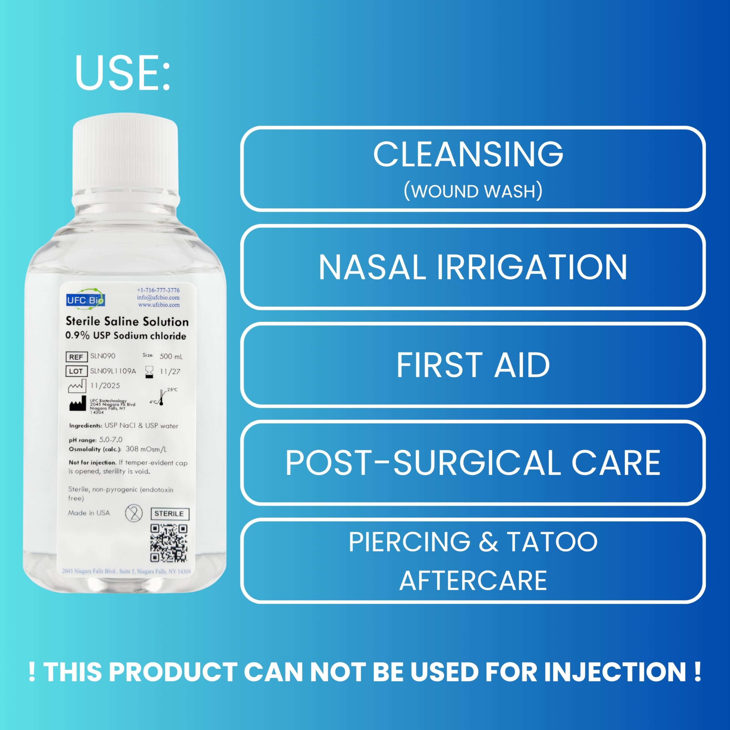 UFC Bio solution surface close-up illustrating ultra-filtered clarity advantage