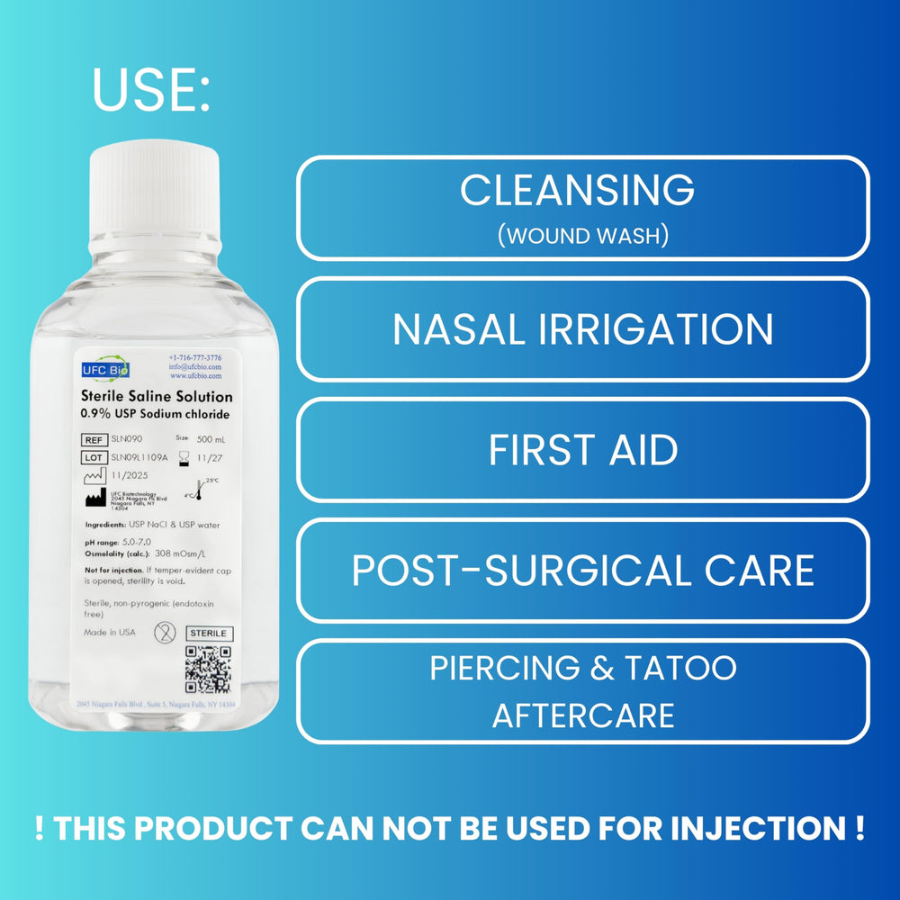 UFC Bio solution surface close-up illustrating ultra-filtered clarity advantage