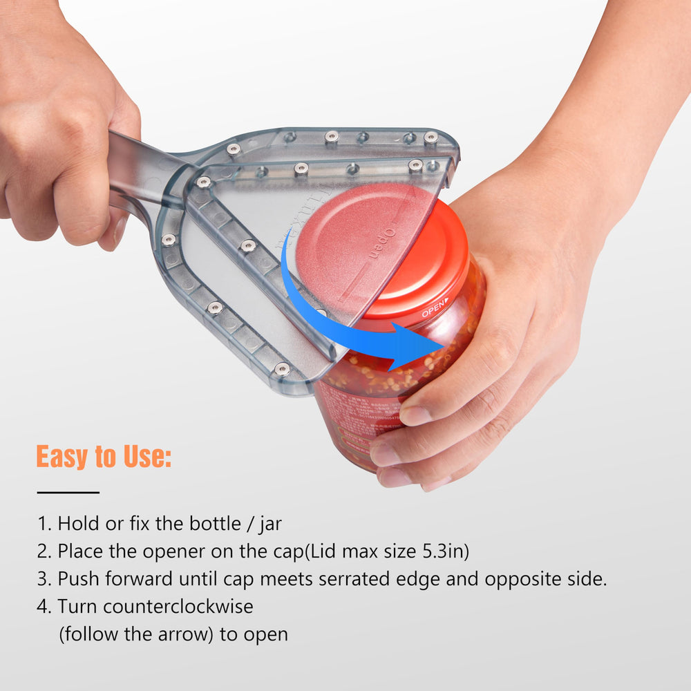 Uinxan beside multiple jar sizes showing 0.2 to 5.3 inch coverage