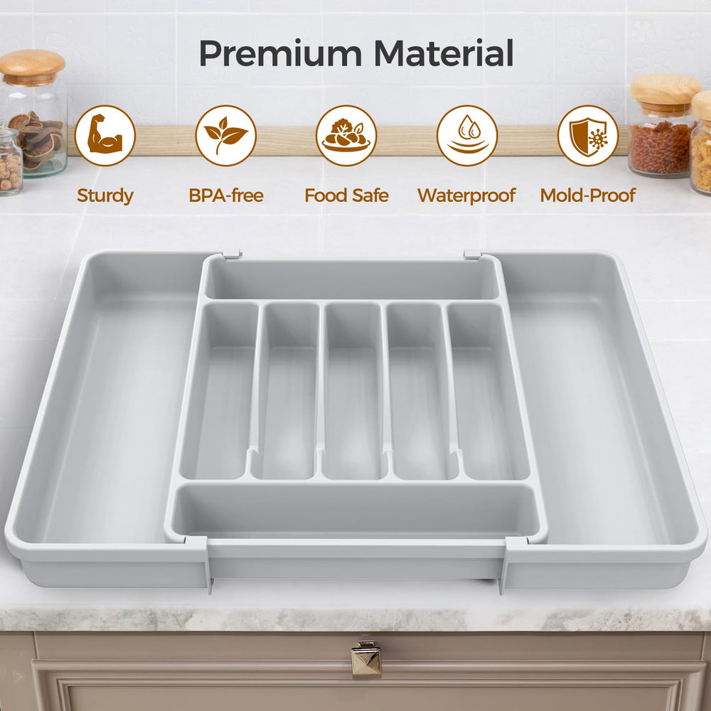 ukeetap compact width folded showing snug fit for narrow drawers