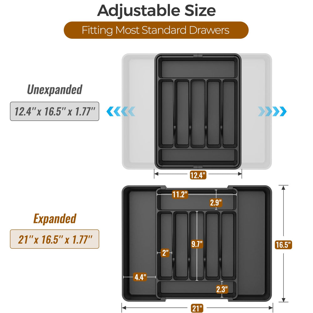 ukeetap detailed shot of deep compartments keeping knives and spoons upright