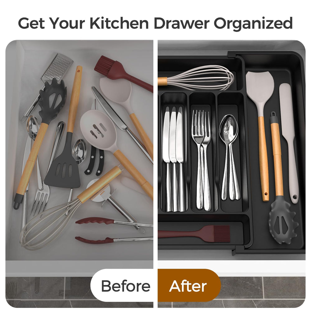 ukeetap tray filled with flatware showing practical organization benefit