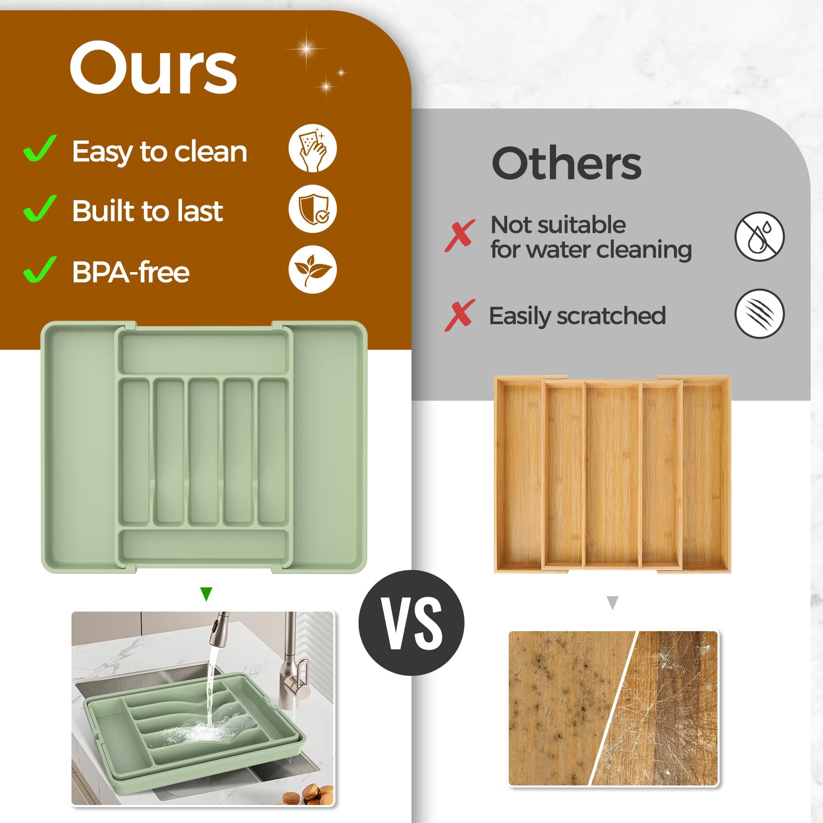 ukeetap using with cutlery and utensils showing fast access advantage