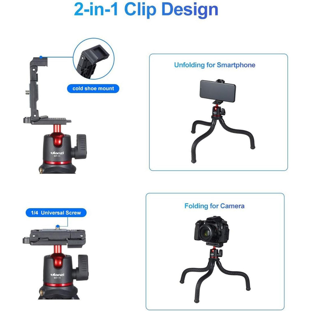 ULANZI hidden phone holder deployed for secure smartphone shooting