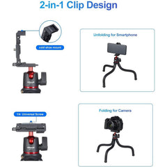 ULANZI hidden phone holder deployed for secure smartphone shooting