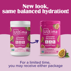Ultima Replenisher powder texture on spoon illustrating smooth mixability benefit