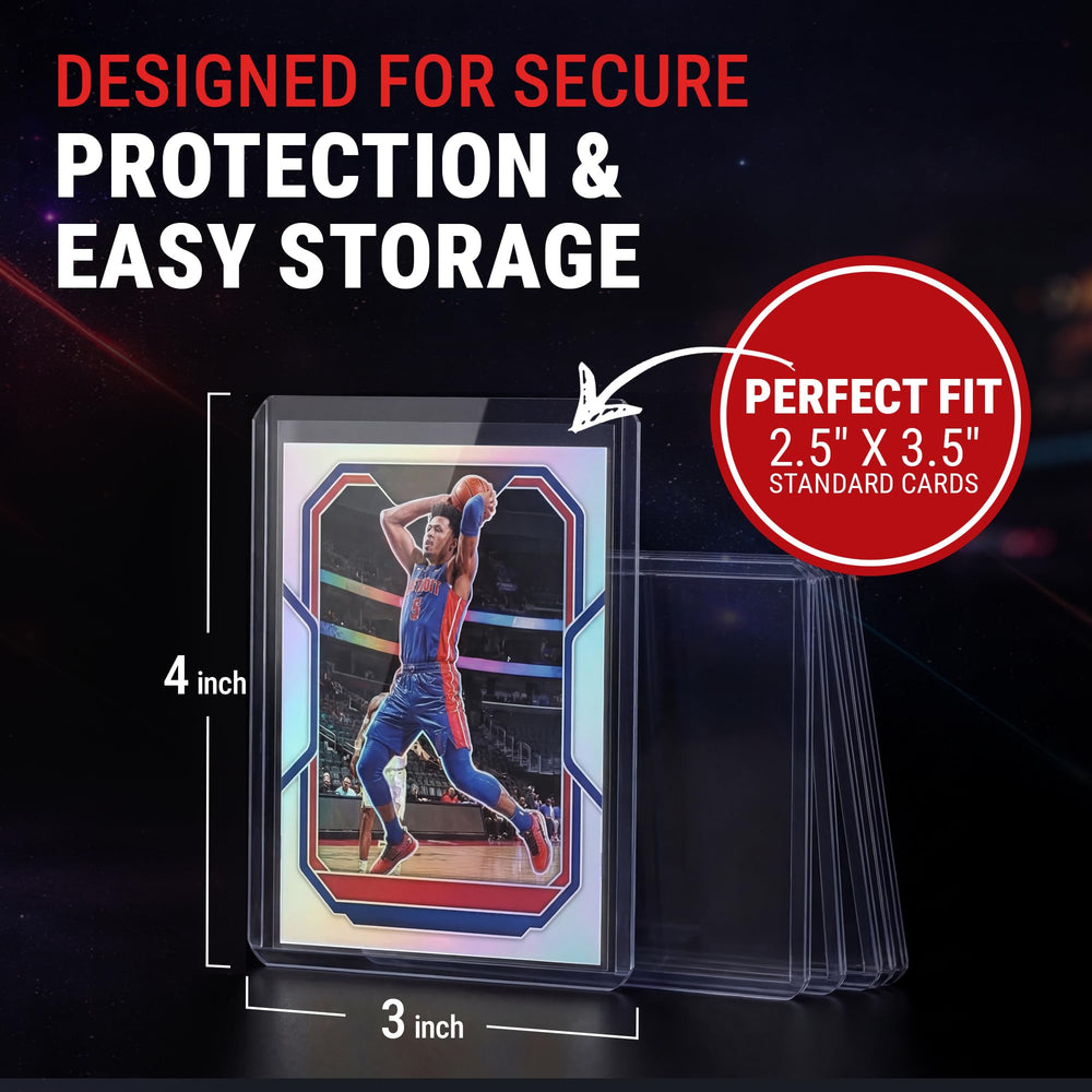Ultra Pro card inside inner sleeve and toploader showing secure fit