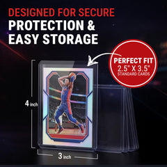 Ultra Pro card inside inner sleeve and toploader showing secure fit