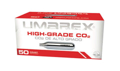 Umarex front packaging showing 50-count pack and brand clarity benefits