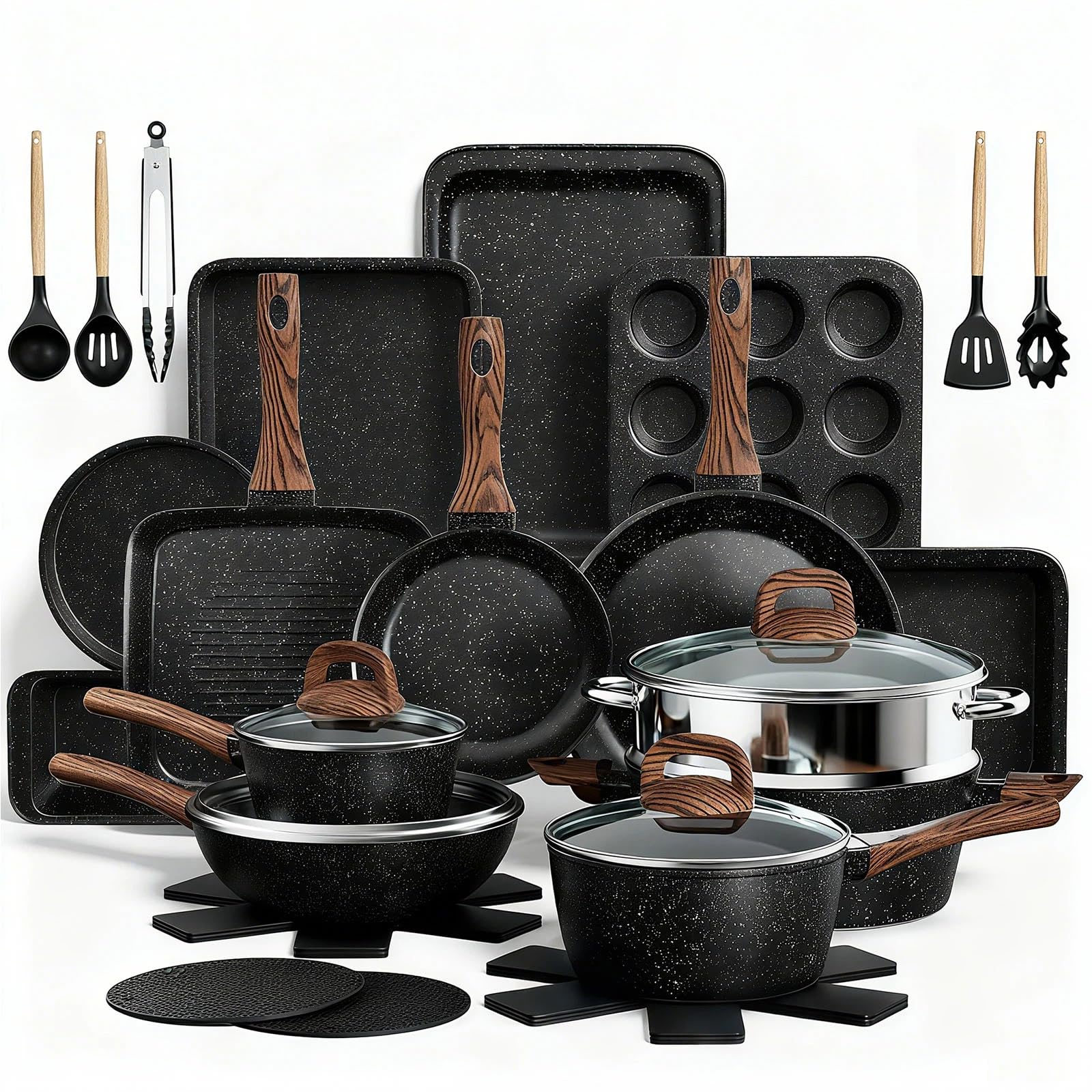 Umite Chef front packaging displaying all 31 pieces and versatility