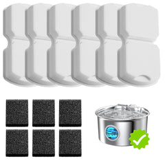 UMOCUOY front packaging showing 12 replacement filters and benefits