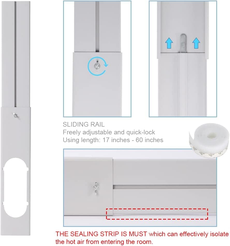 UNAOIWN filter and screw accessories laid out for simple assembly