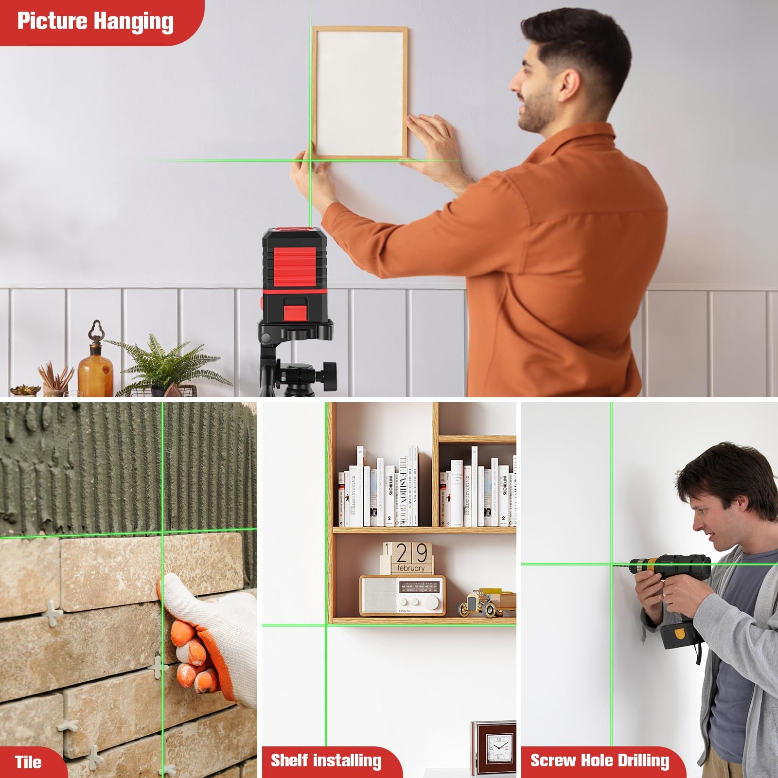 UNCANZEA packaged kit with tripod and batteries showing ready-to-work convenience