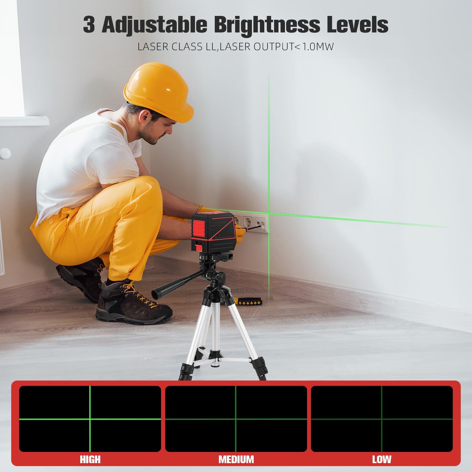 UNCANZEA rotary beam sweeping outdoors providing long-range reference benefit