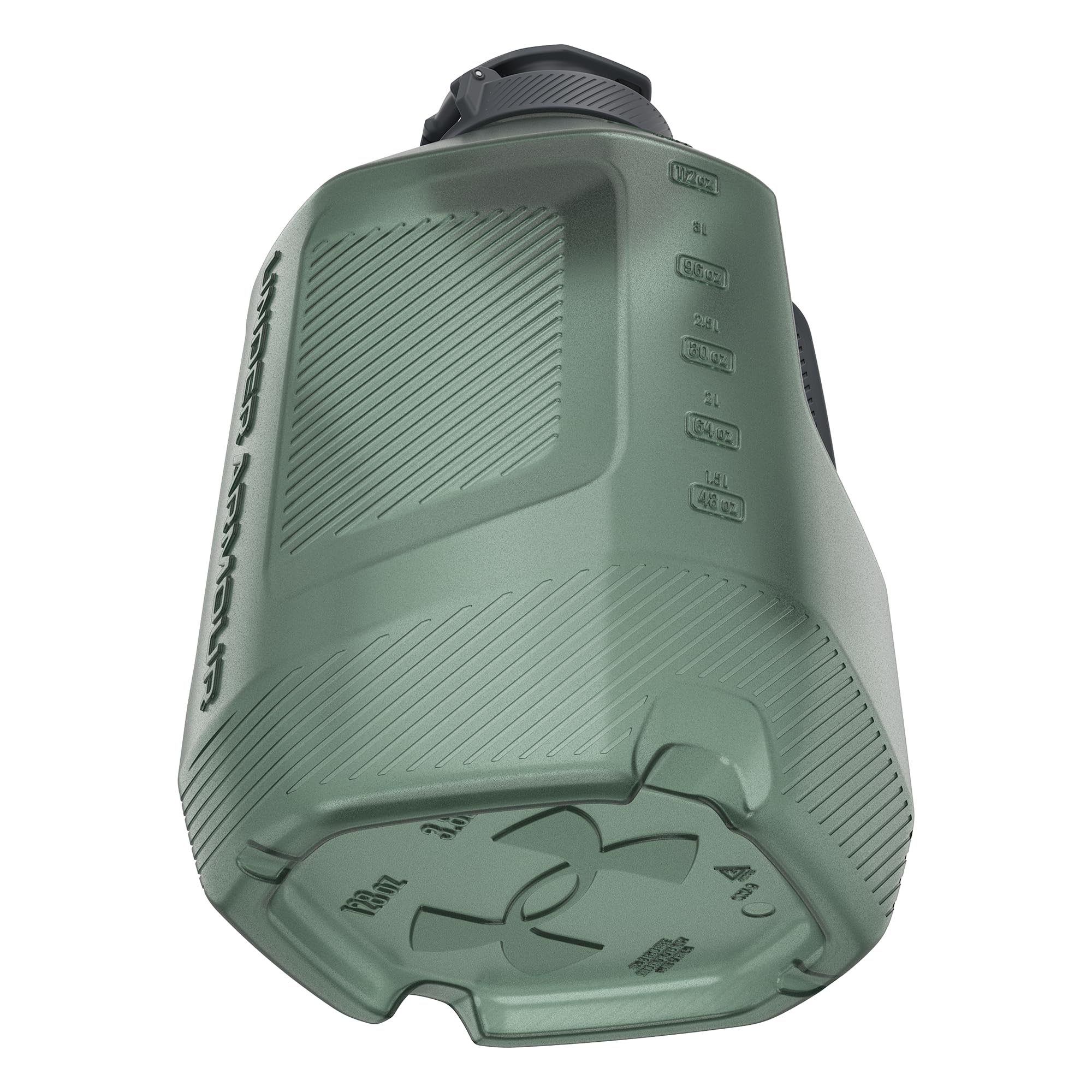 Under Armour bottom air gap detail helping reduce heat transfer