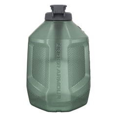 Under Armour closeup of two‑way cap showing leakproof spout benefits