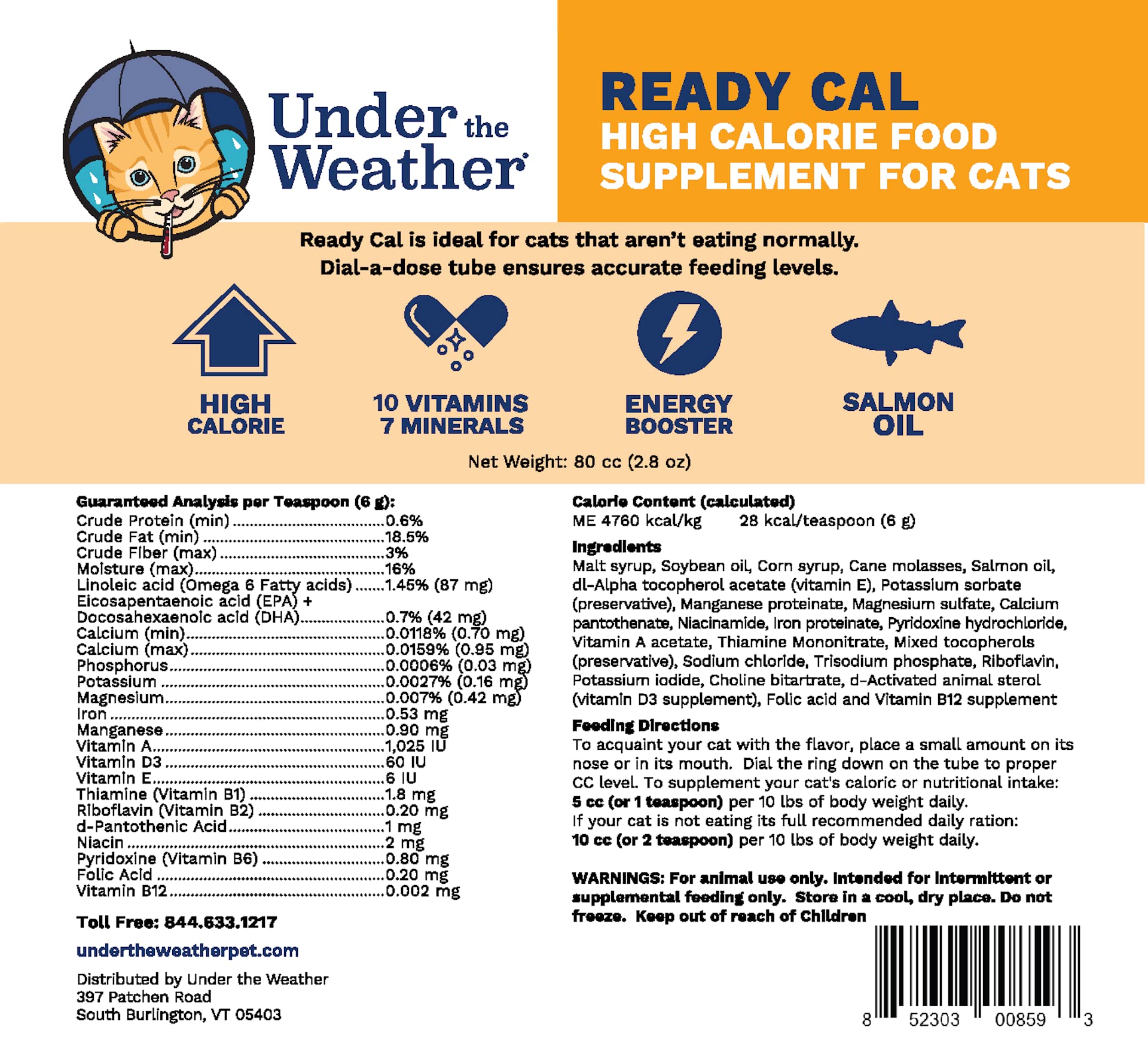 Under The Weather Ready Cal dial-a-dose applicator close-up for precise dosing