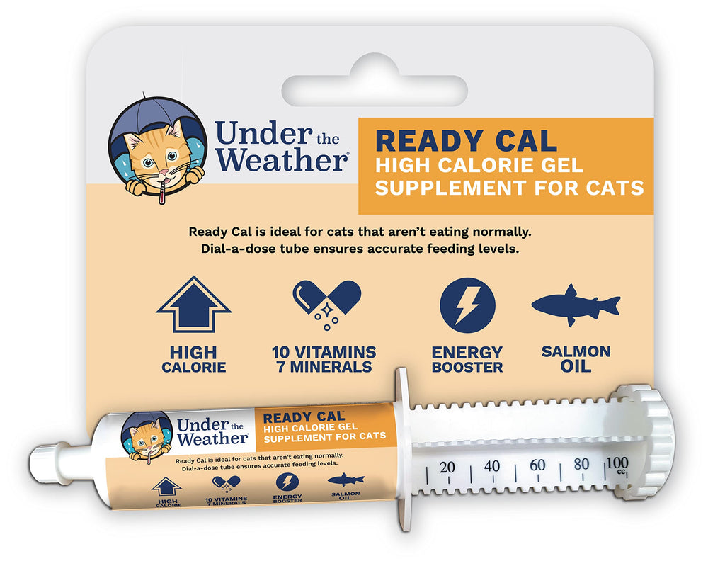 Under The Weather Ready Cal front packaging showing tube and benefits