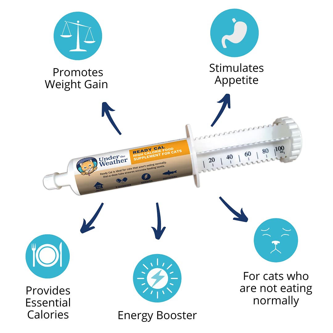 Under The Weather Ready Cal label and nutrition panel to confirm ingredients