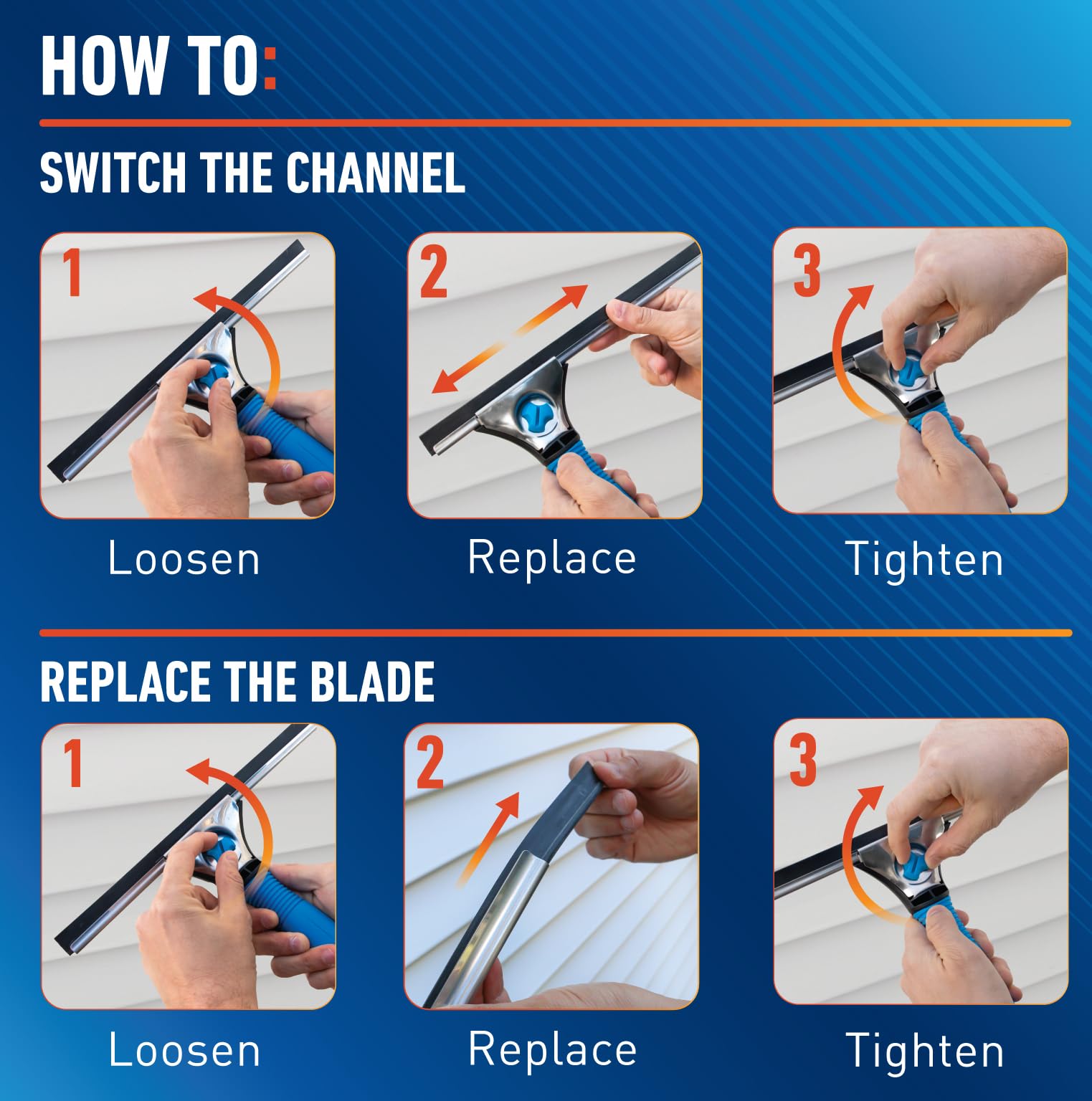 UNGER comparison of 12- and 18-inch channels to choose right coverage for jobs