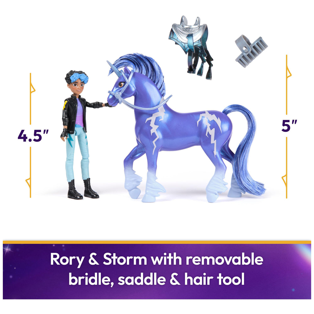 Unicorn Academy Rory doll close-up, highlighting authentic character detail