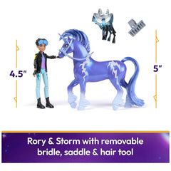 Unicorn Academy Rory doll close-up, highlighting authentic character detail