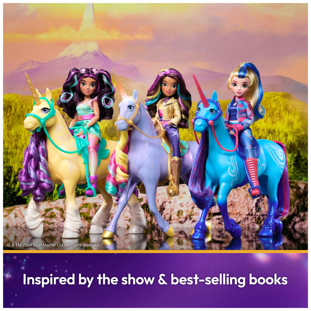 Unicorn Academy Wildstar packaging and included pieces shown for easy setup