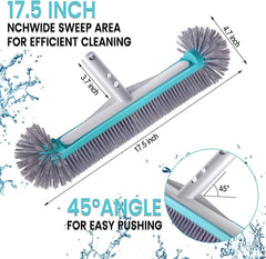 Unipool close-up of nylon bristles highlighting durability and gentle scrubbing