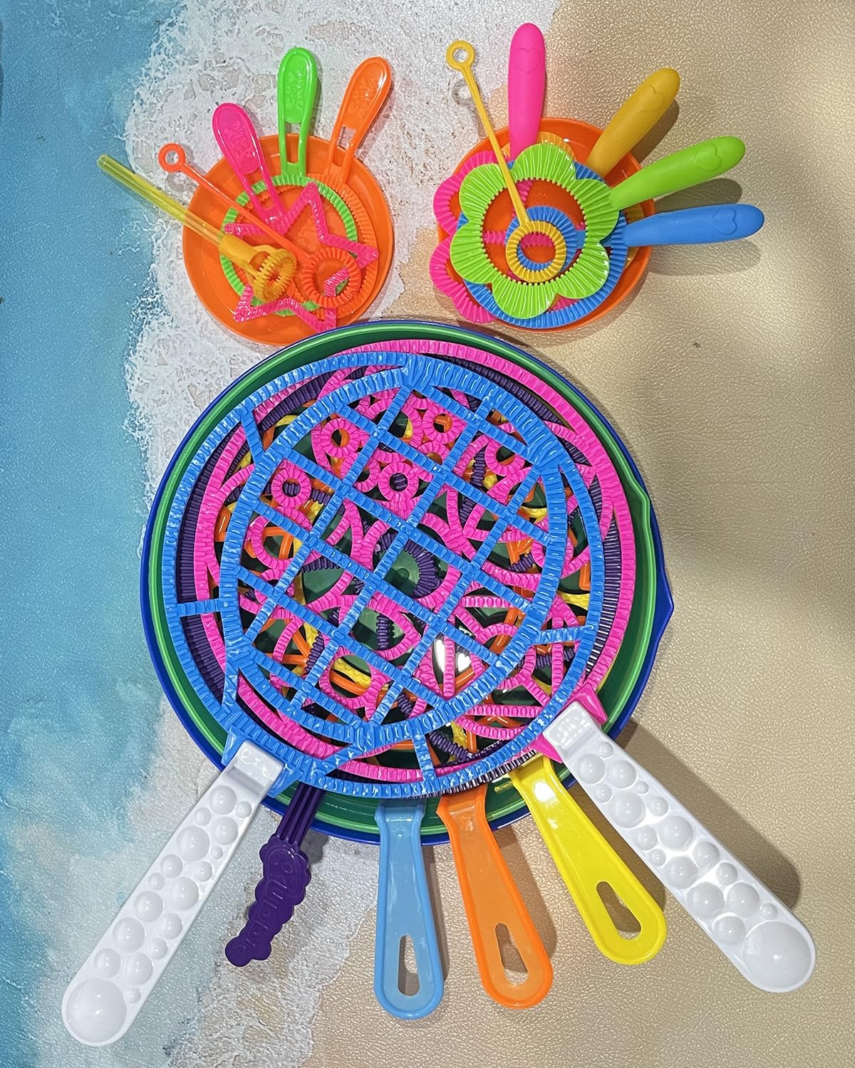 Unistylar party scene with floating bubbles adding festive atmosphere