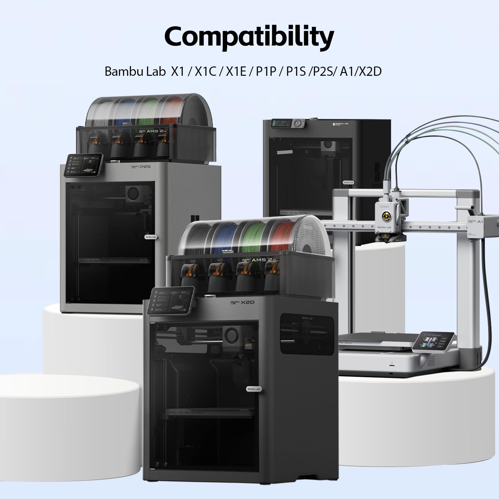 UniTak3D textured side printing a tall model illustrating reduced warping