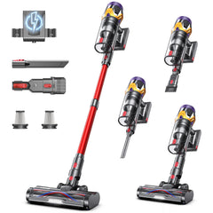 Uosogi X9 Turbo front view showing sleek cordless design and strong cleaning benefit