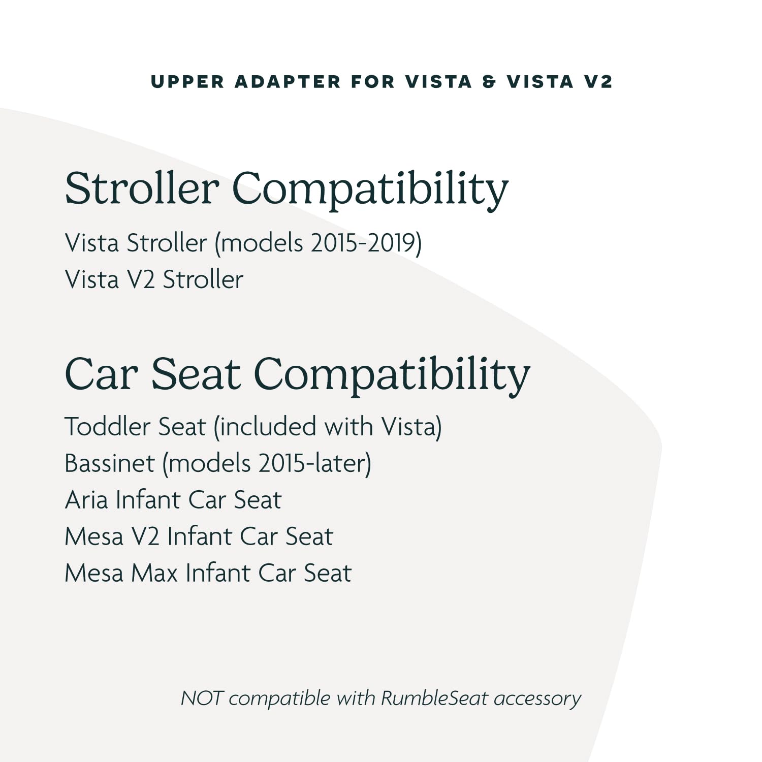 UPPAbaby adapter packaging box ready-to-ship and simple unboxing benefit