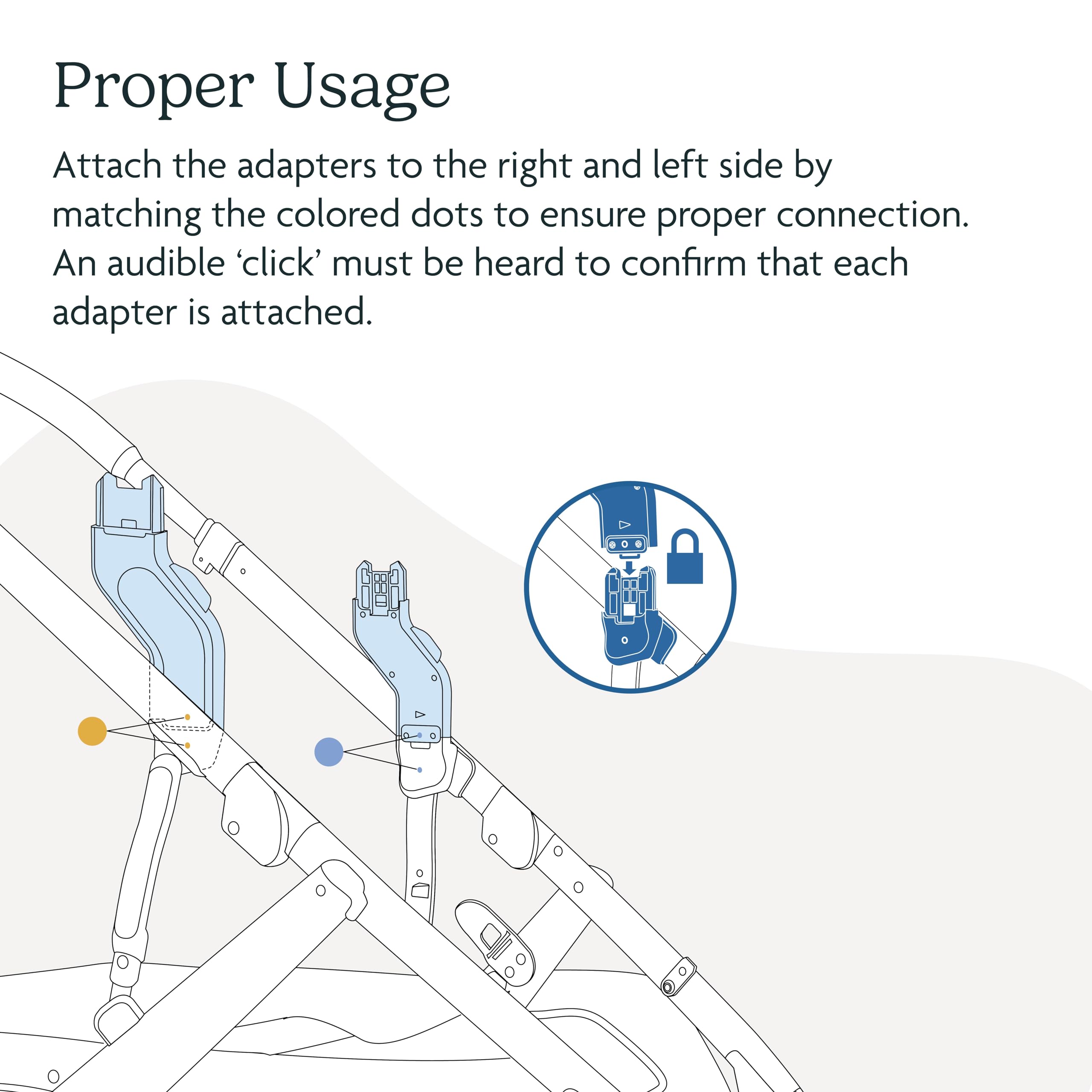 UPPAbaby compatibility label showing supported models for confident selection